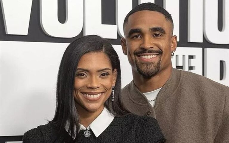 jalen hurts wife bry burrows